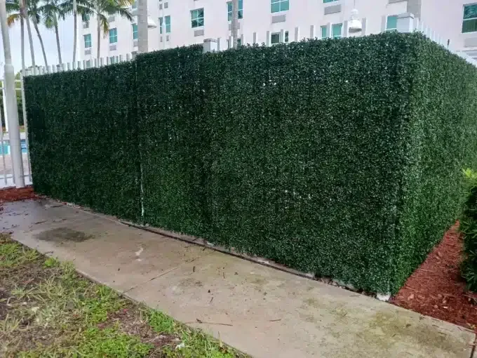 Artificial Vertical Garden Boxwood Panel fence