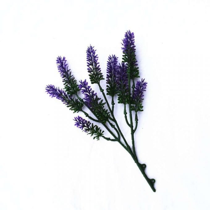 Artificial Small lavender Wall Plant details 1