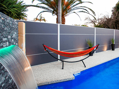 Boundary fence options for your home - fence around pool