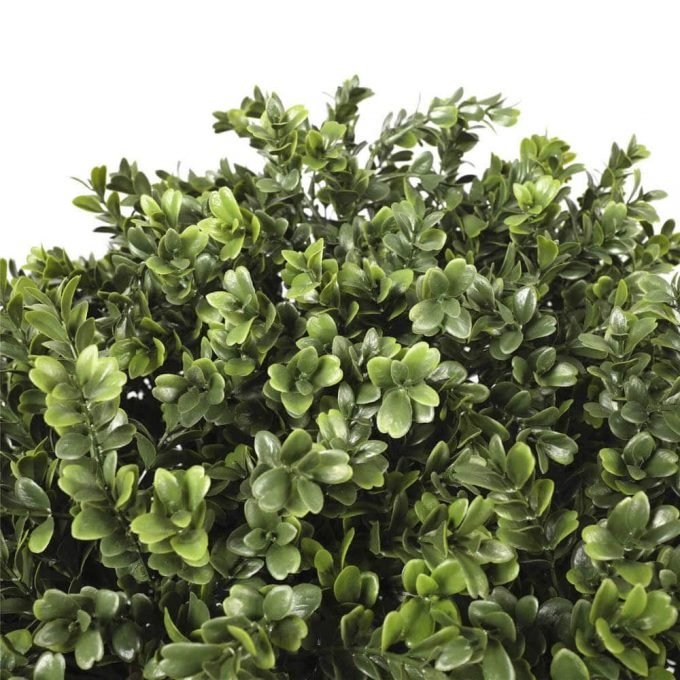 artificial topiary shrub buxus leaves
