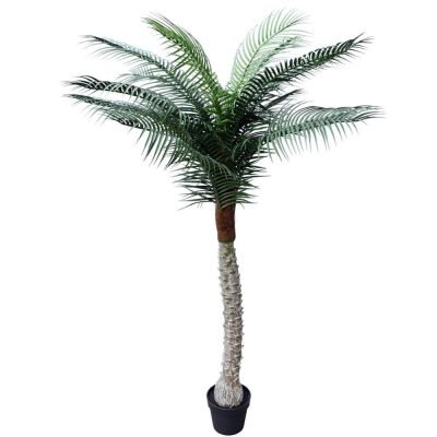 tall fake uv resistant fake palm tree