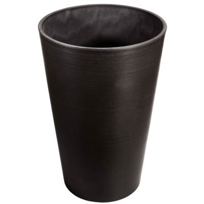 recycled plastic cylinder garden pot