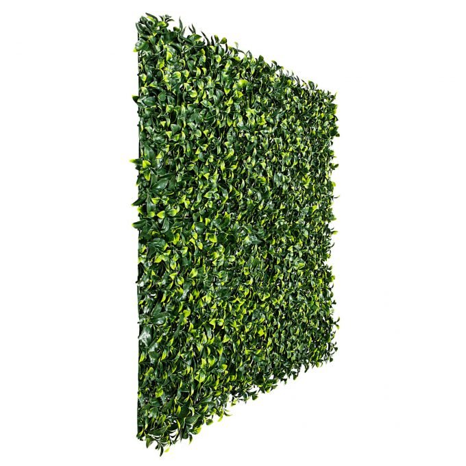 artificial fake hedge panel jasmine