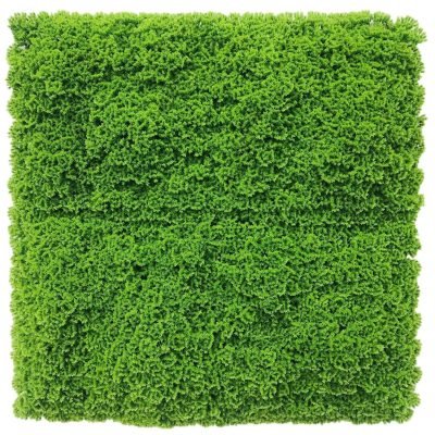 artificial moss panel bright green fake moss