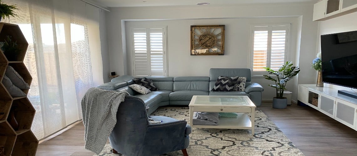 minimalistic living space decor