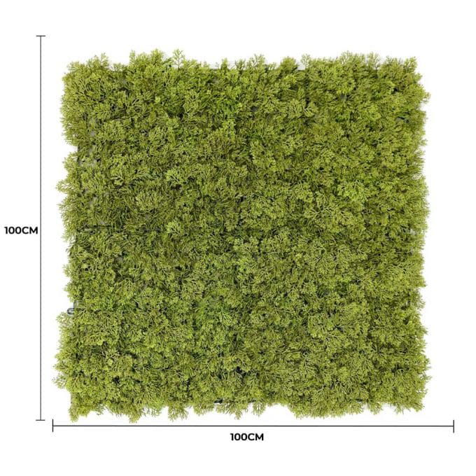 Nearly Natural Moss Panel UV Resistant 100cm x 100cm (Back Order Only)