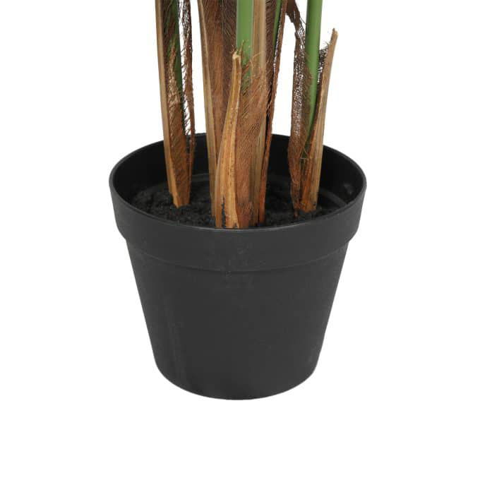 Faux Potted Areca Tree with Nearly Natural Palm Leaves Potted