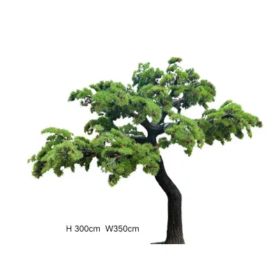 Tall artificial bonsai cypress tree hand made