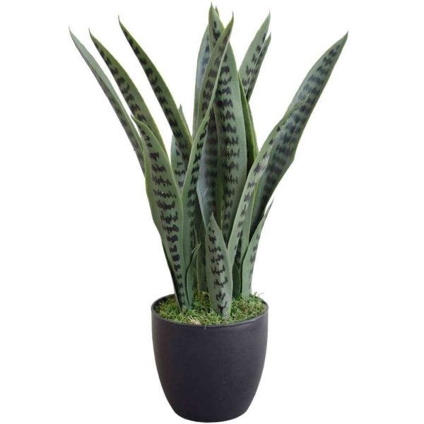 Artificial Snake Plant Sansevieria UV Resistant 60cm