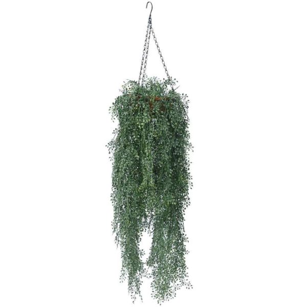 Artificial English Hanging Basket UV Resistant 110cm