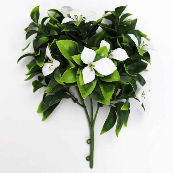 White Flowering Jasmine Stem UV Resistant 30cm