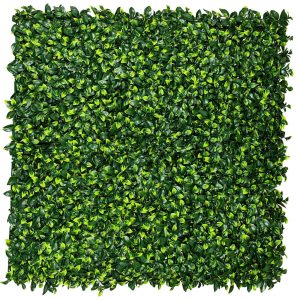 Jasmine Hedge Screen Green Wall Panel UV Resistant 100cm x 100cm