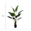 Grand Artificial Potted Travellers Palm (Banana Palm Tree) 160cm