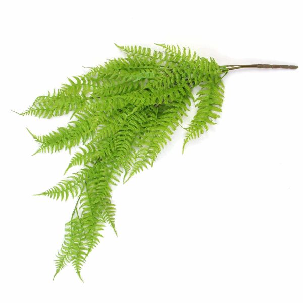 Hanging Fresh Green Boston Fern UV Resistant 80cm