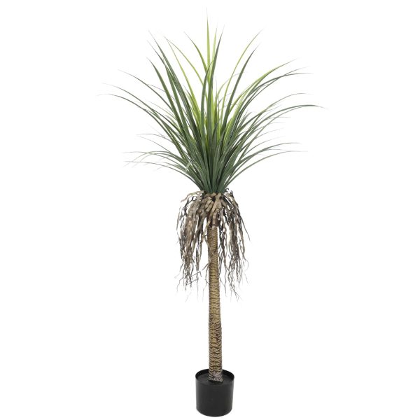 Potted Artificial Yucca Tree with Tall Head 135cm UV Resistant