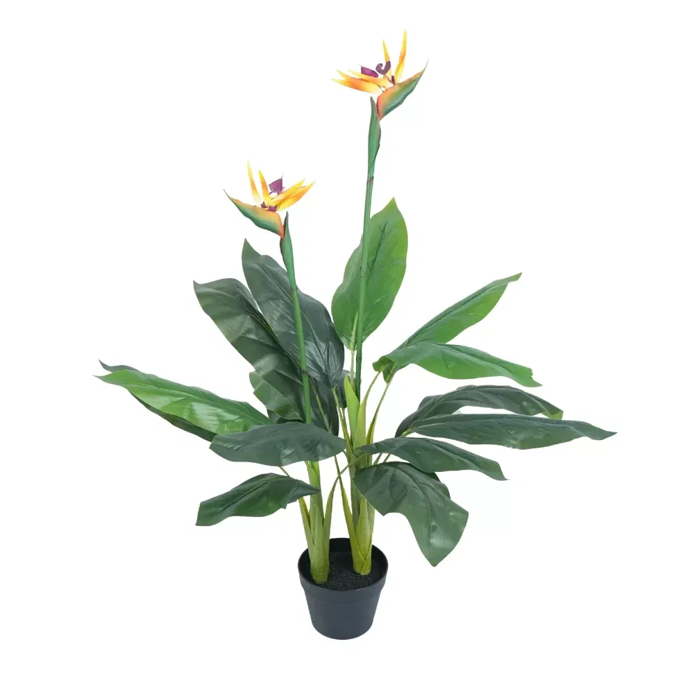 artificial bird of paradise plant full view 2