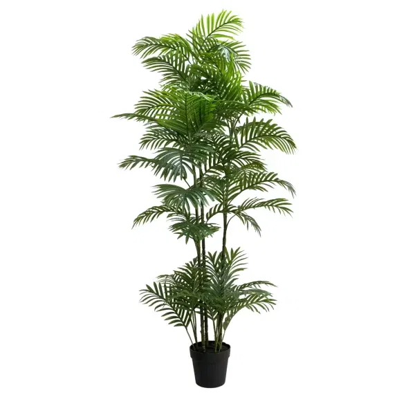 Premium Artificial Potted Multi-trunk Fan Palm 180cm