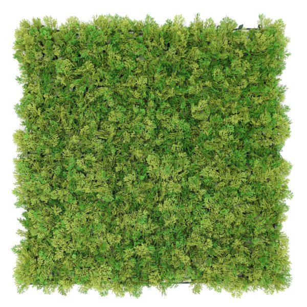 Nearly Natural Two-tone Moss Panel UV Resistant 100cm x 100cm (Back Order Only)