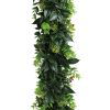 front photo of Artificial Extendable Hanging Wreath UV Resistant 55cm