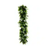 Artificial Extendable Hanging Flowering White Eucalyptus Vine UV Resistant 55cm