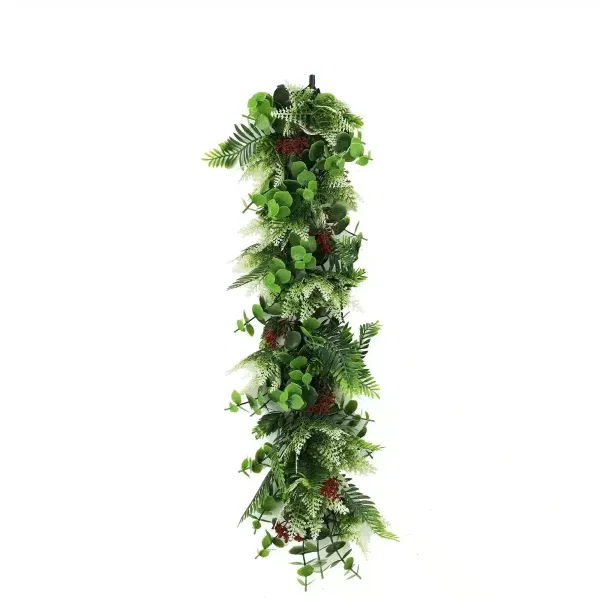 Artificial Extendable Hanging Christmas Garland UV Resistant 55cm