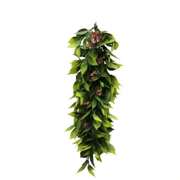 Artificial Extendable Hanging Flowering Pepperberry Garland UV Resistant 55cm