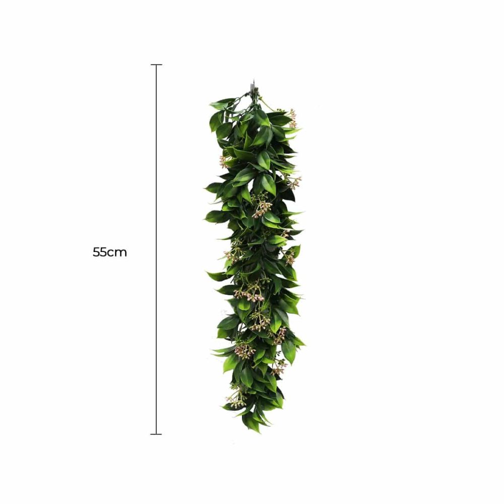 Artificial Extendable Hanging Flowering Star Jasmine Garland UV Resistant 55cm.jpg