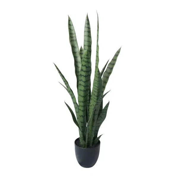 Artificial Snake Plant Tall Dark Green Mothers Iin Law Tongue.webp