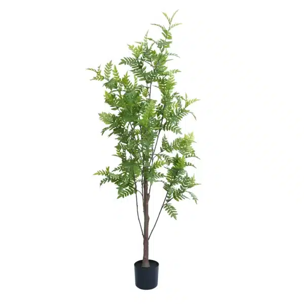 Premium Artificial Dense Tropical Bracken Fern Tree 180cm Side View.webp