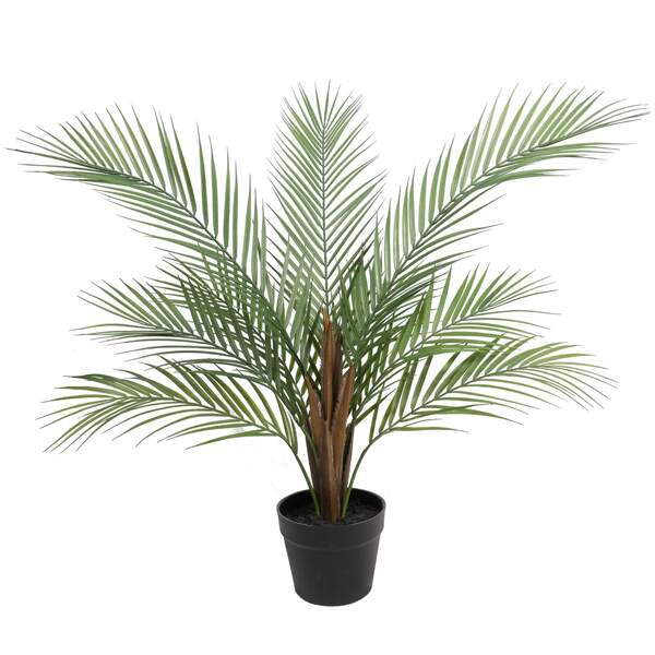 faux Areca palm tree