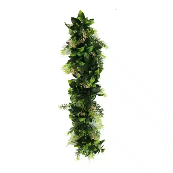 Artificial Extendable Hanging Flowering Cedar Vine UV Resistant 55cm