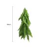 Artificial Extendable Hanging Bright Green Hanging Fern Bush Vine UV Resistant 55cm