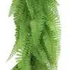 Artificial Fern Vine Garland 55cm Length, 20cm Width, UV Resistant Faux Fern Leaves