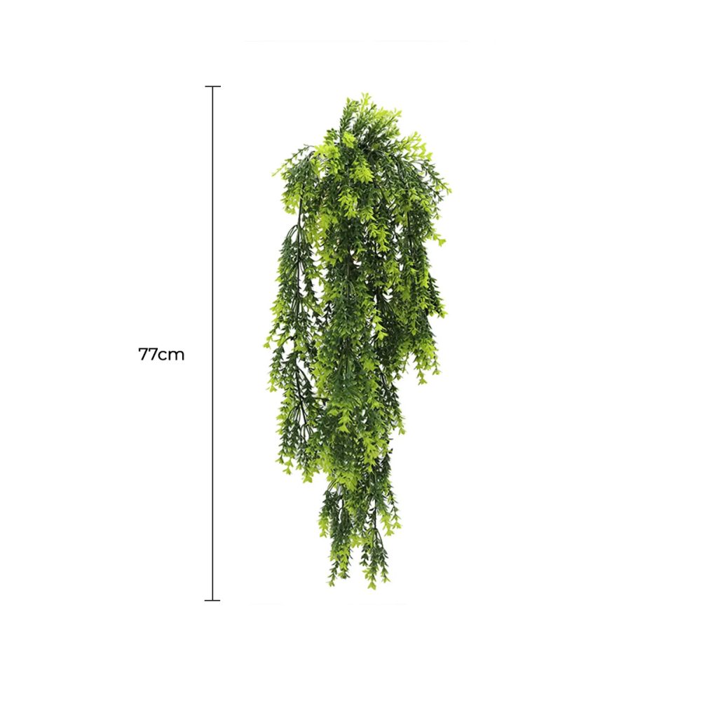 Artificial Mixed Green Evergreen Foliage 77cm UV Resistant