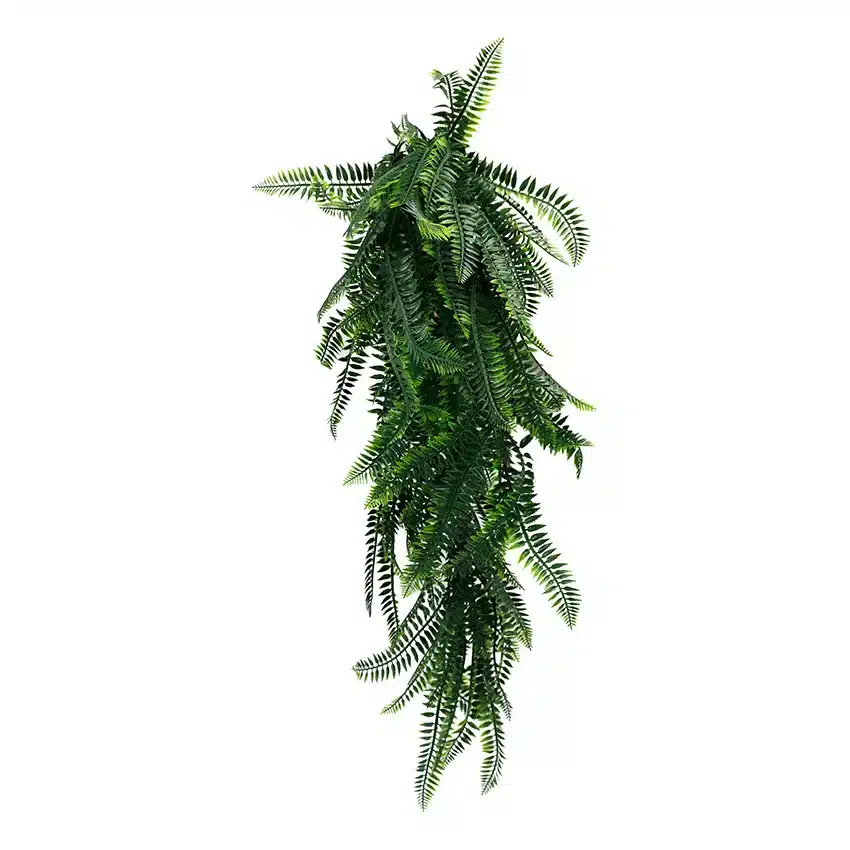 Artificial Mixed Green Bracken Fern 85cm UV Image 2