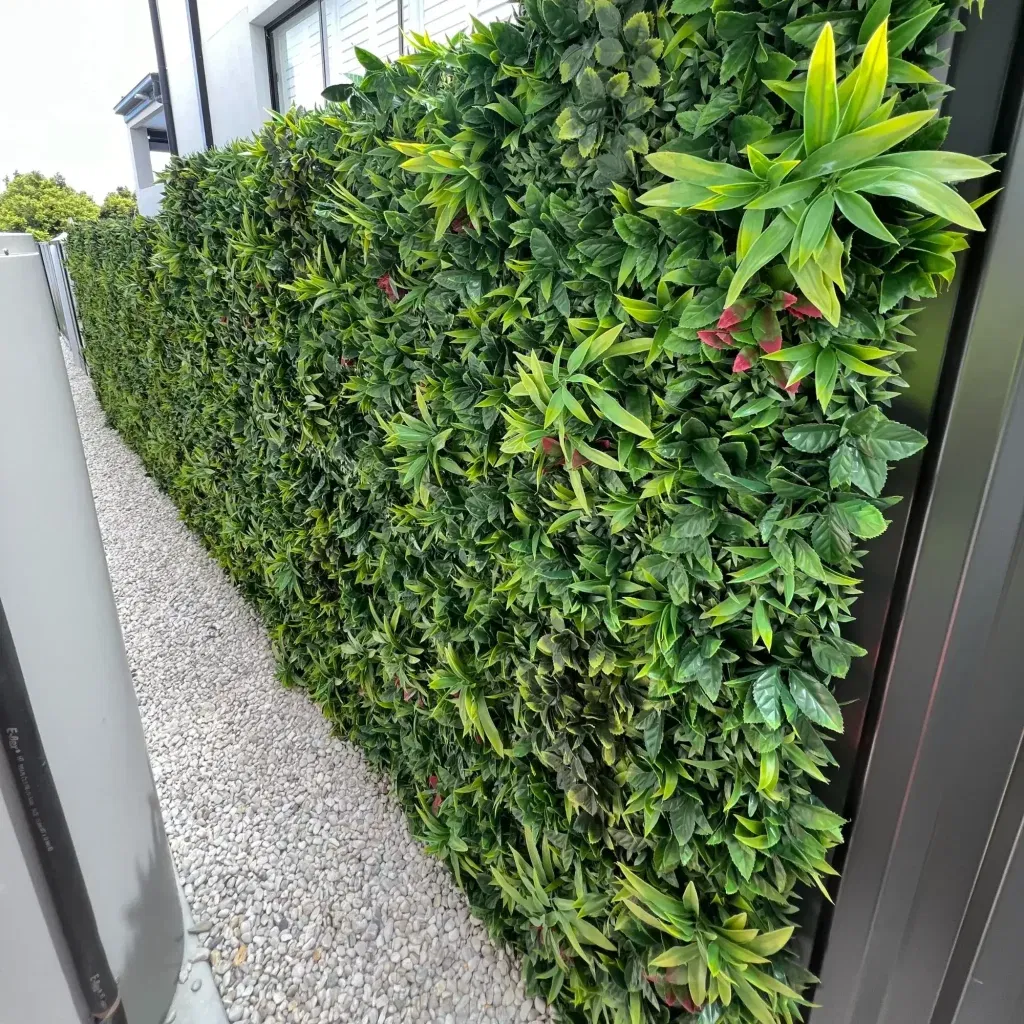 Elevate Your Home’s Style with Green Meadows Maintenance-Free Vertical Gardens on Colourbond FencesTEST