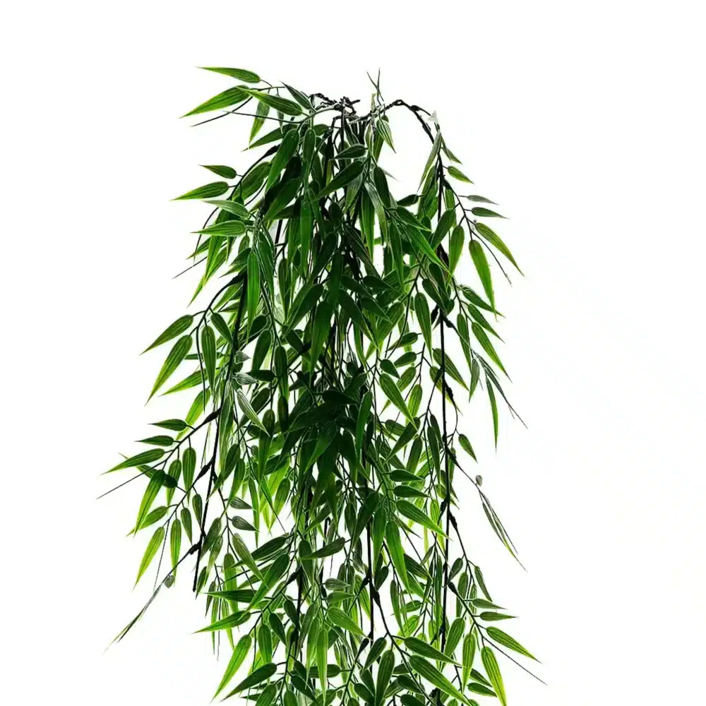 Vivid Green Hanging Artificial Ruscus Plant UV Resistant 120cm 3