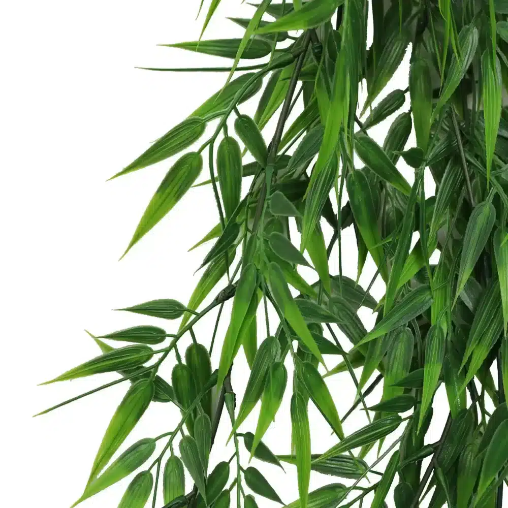 Vivid Green Hanging Artificial Ruscus Plant UV Resistant 120cm 6