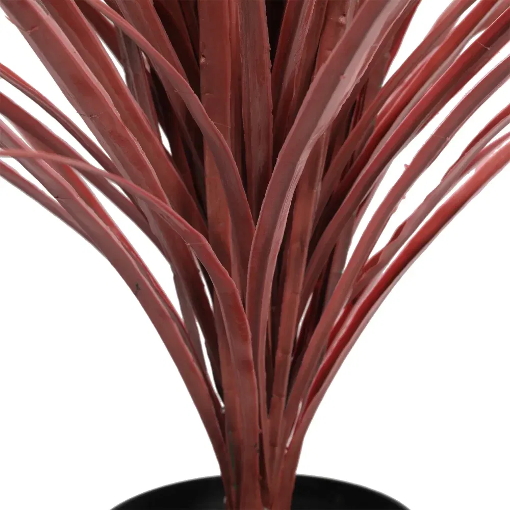 artificial burgundy grass plant 6