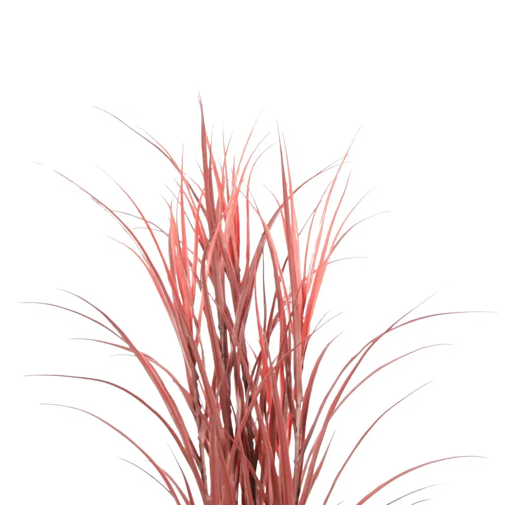 premium potted burgundy artificial long grass 2 180cm uv resistant