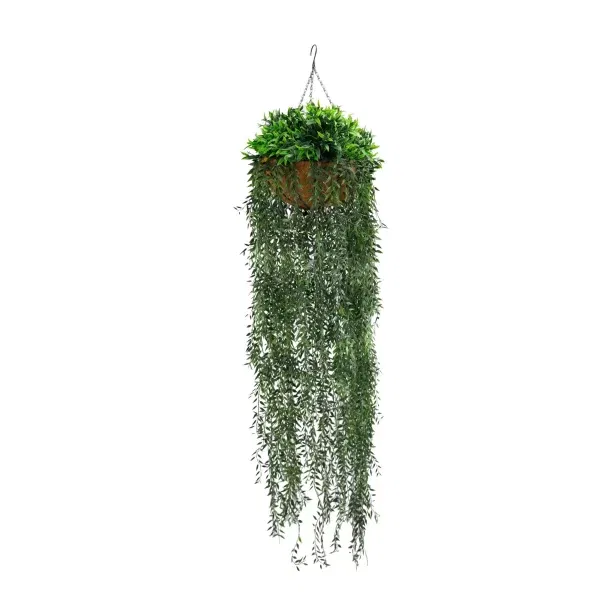 Artificial Hanging Fern Basket UV Resistant 35cm x 140cm