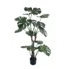 monstera artificial plant front angle