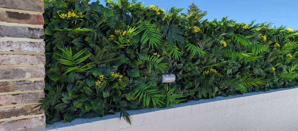 premium grade faux greenery